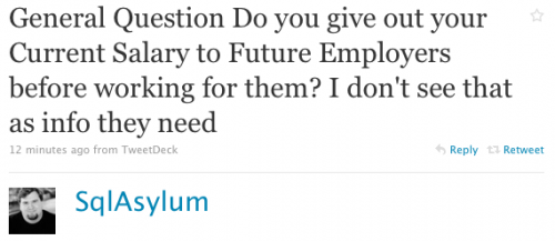 Dangerous Interview Question