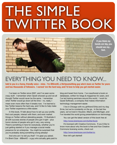 The Simple Twitter Book