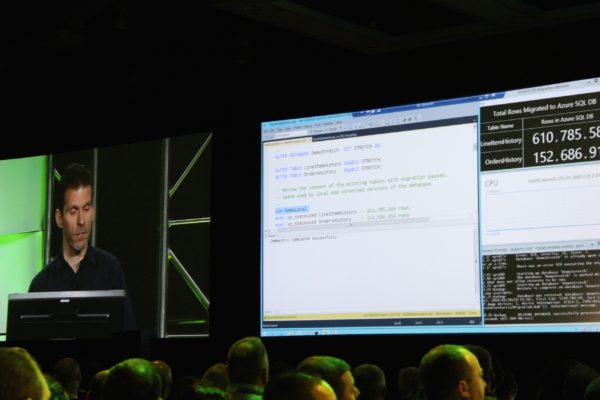 Demoing stretch tables in Azure
