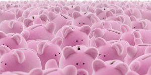 If you lose one piggy bank, you've got more, right?
