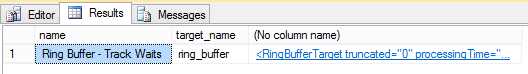 ring buffer default query