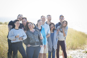 Last year's company retreat on the Oregon coast