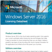 Windows Server 2016 Licensing Guide (PDF)