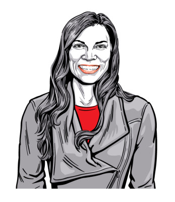 The newest cartoon face at Brent Ozar Unlimited: Angie Walker