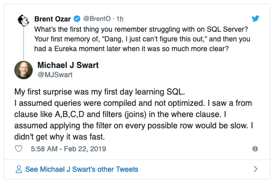 What was the first SQL Server concept that stumped you? - Brent Ozar ...