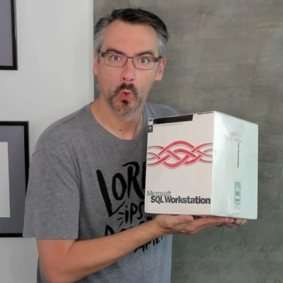 That's it, I'm rolling back to SQL Server 6.5