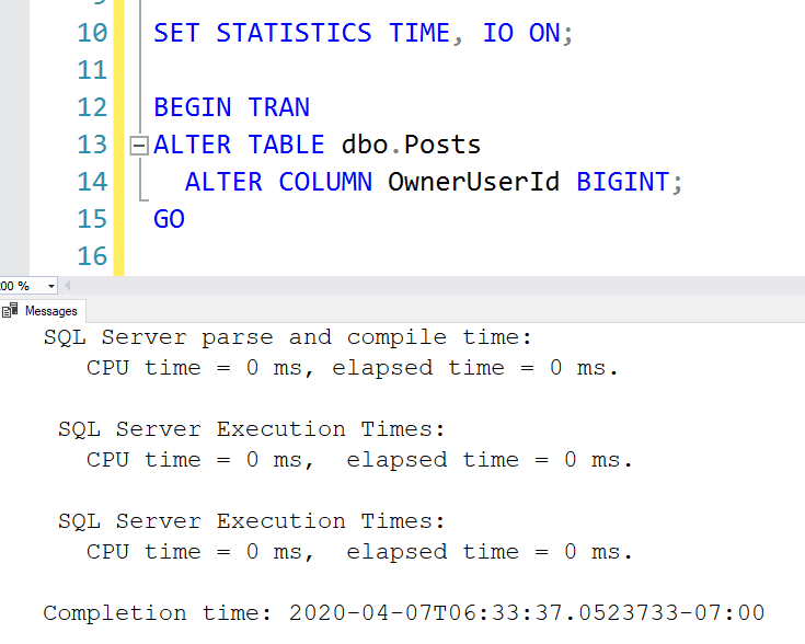 Altering Datatypes With No Downtime - Brent Ozar Unlimited®