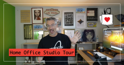 Home Office Studio Tour