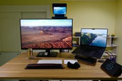 Home office setup, circa Jan 2026