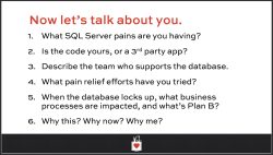 Why this? Why now? Why me?